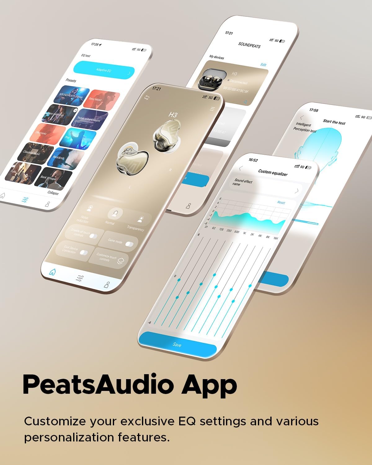 Soundpeats H3 - Award Winner 2025 - Better than Galaxy Buds Pro