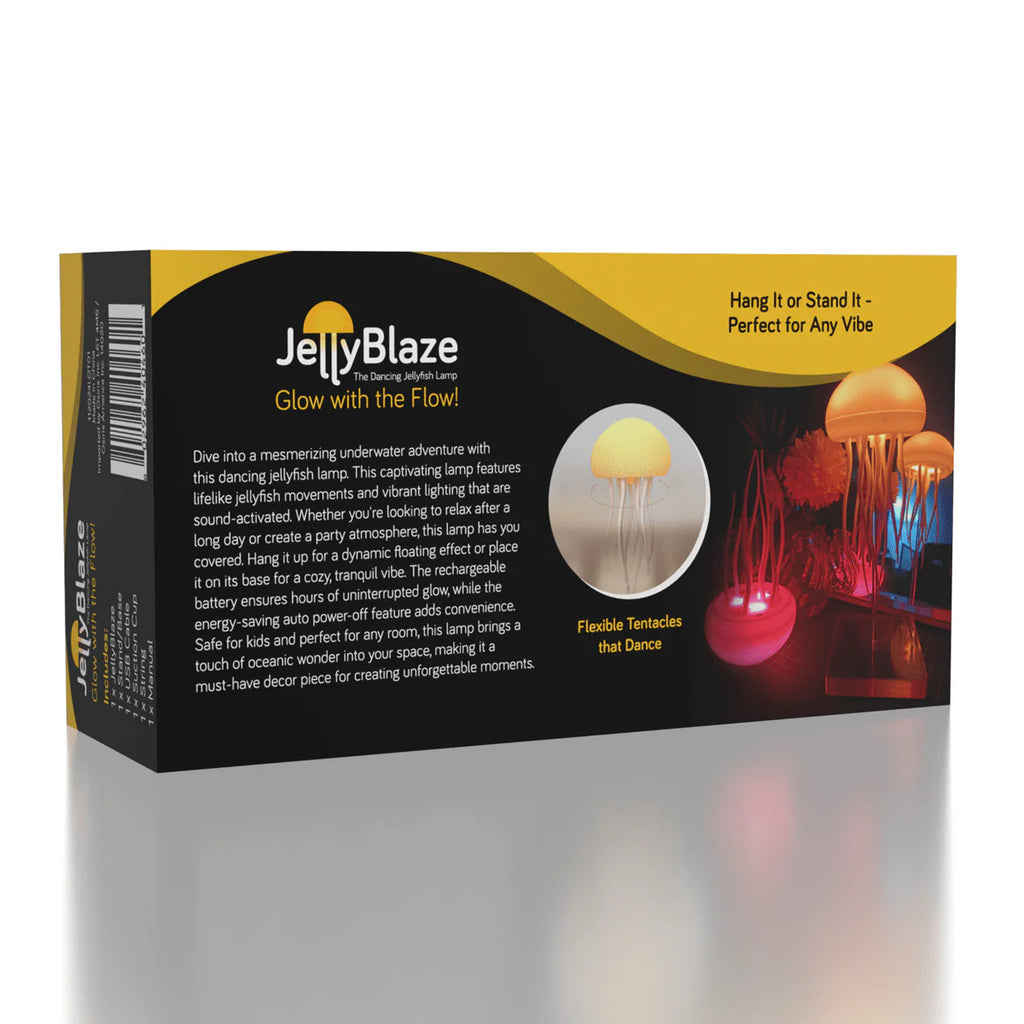 Starry Night - Jelly Blaze - Dancing Jellyfish Lamp - RGB LED - Remote