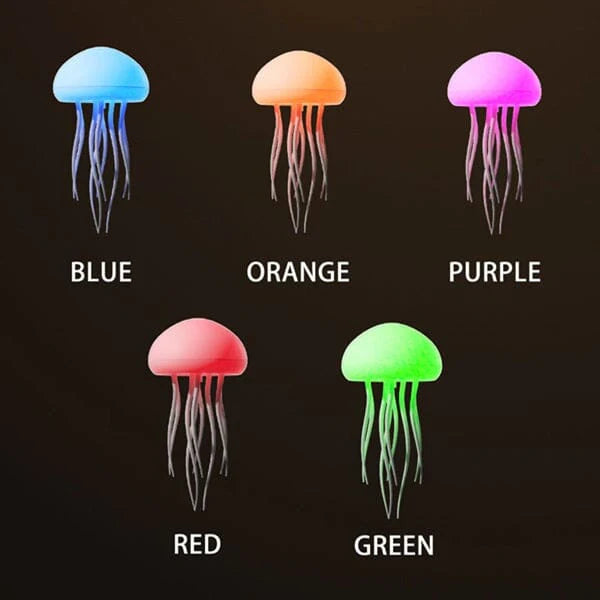 Starry Night - Jelly Blaze - Dancing Jellyfish Lamp - RGB LED - Remote
