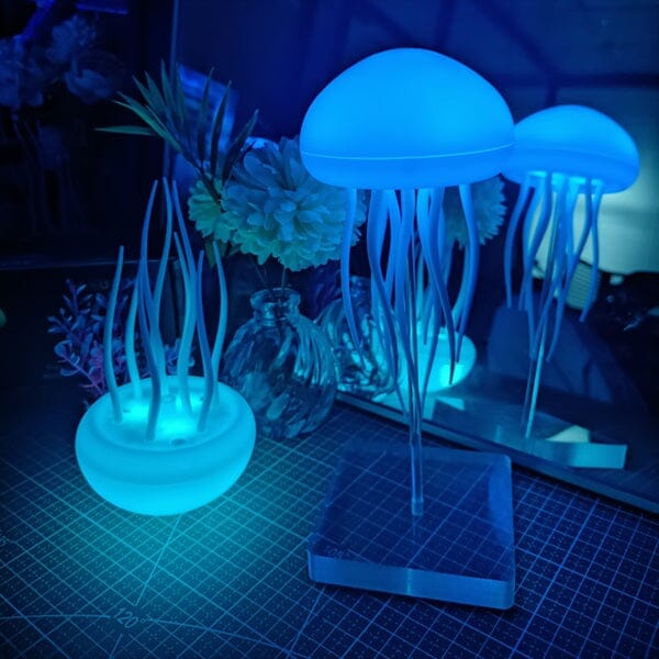 Starry Night - Jelly Blaze - Dancing Jellyfish Lamp - RGB LED - Remote
