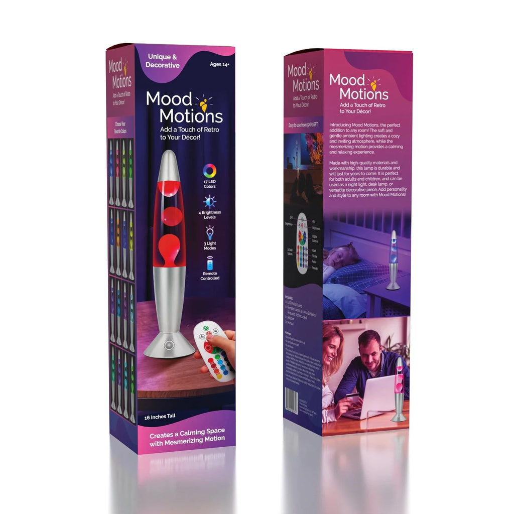 Starry Night - Mood Motions Lava Lamp - RGB LED - Remote