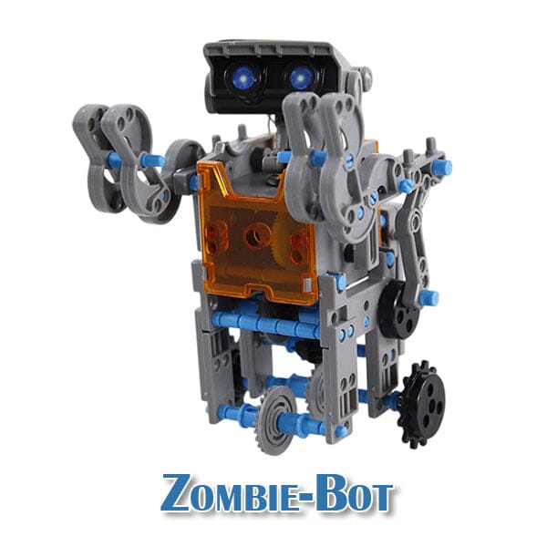 STEAM - BrainyBotz - 13 in 1 DIY Solar-Powered Smart Robot - STEM Building + Robotics Programming Kit - 190pc