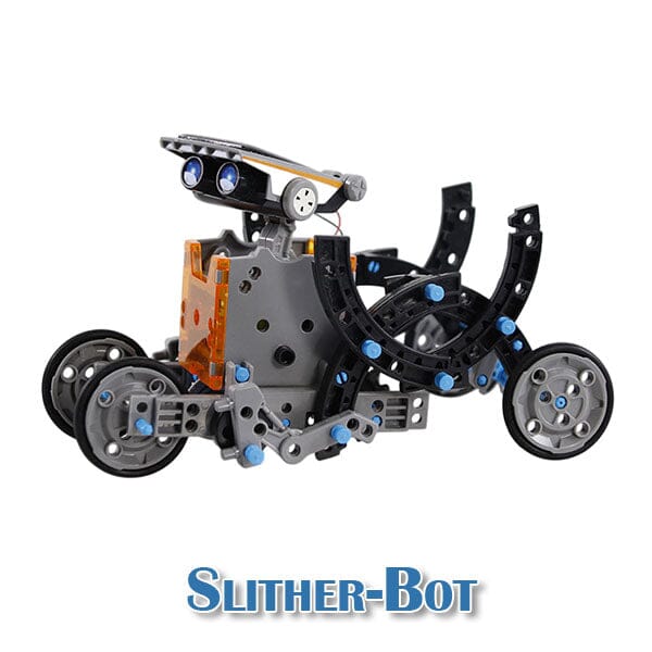 STEAM - BrainyBotz - 13 in 1 DIY Solar-Powered Smart Robot - STEM Building + Robotics Programming Kit - 190pc
