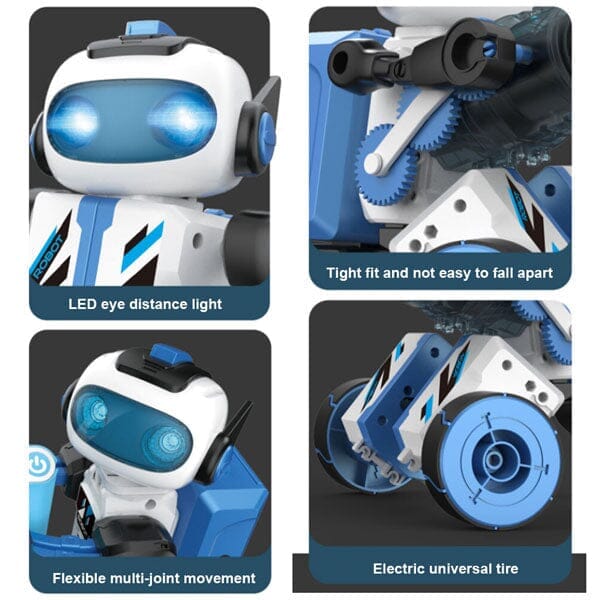 STEAM - BrainyBotz - 3 in 1 DIY Smart Robot - STEM Building + Robotics Programming Kit - 220pc