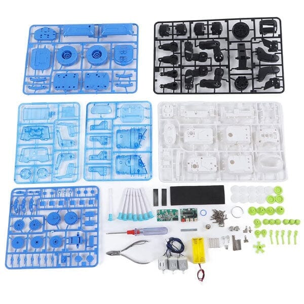 STEAM - BrainyBotz - 3 in 1 DIY Smart Robot - STEM Building + Robotics Programming Kit - 220pc