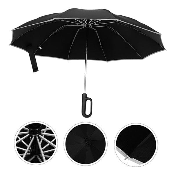 Storm Buddy - The Smarter Umbrella - Carabiner Handle - Reverse Fold - UPF 50 Protection