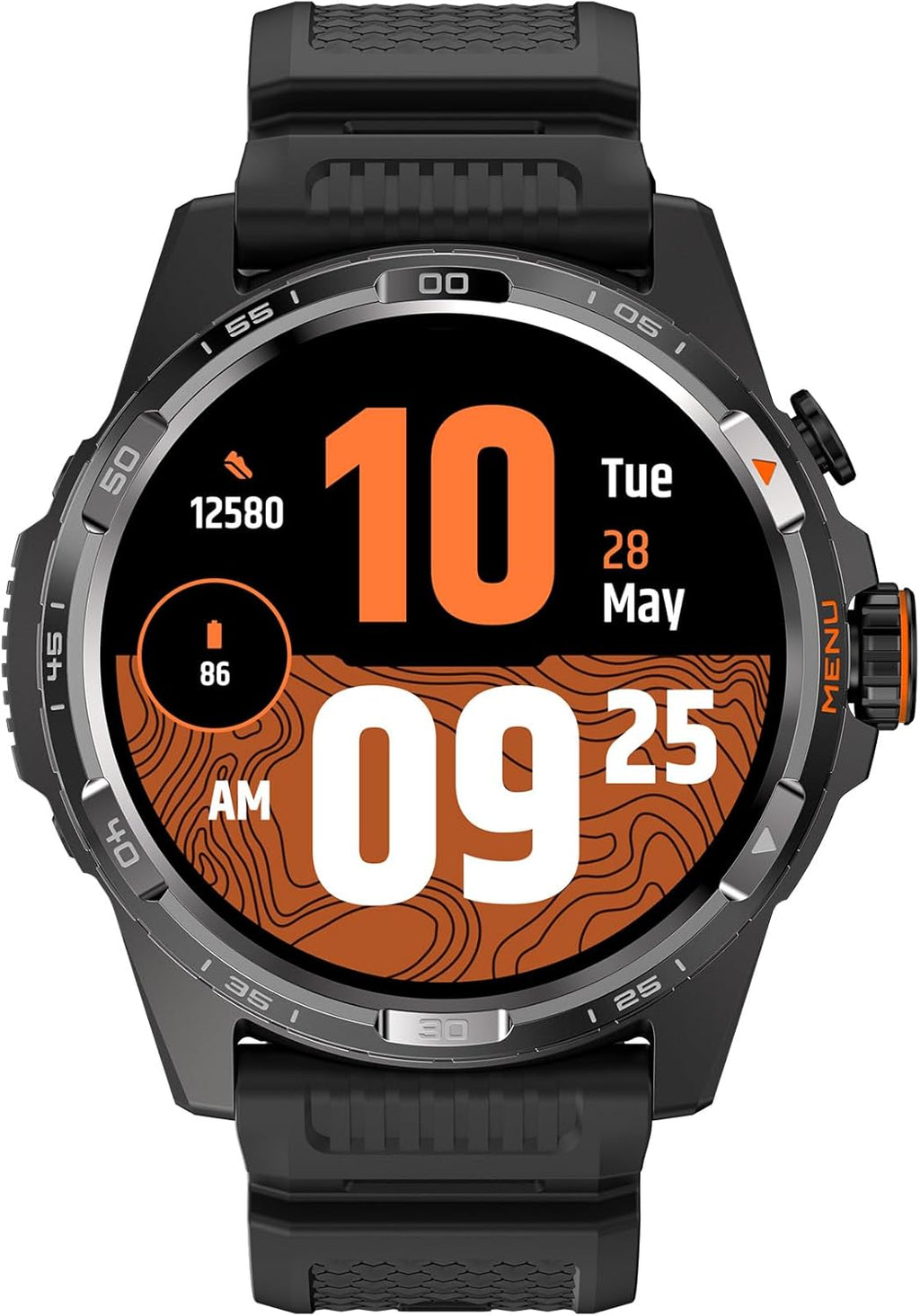 Ticwatch Atlas - Best Smartwatch 2025 - Snapdragon W5+ Gen 1 - 45 Day Battery