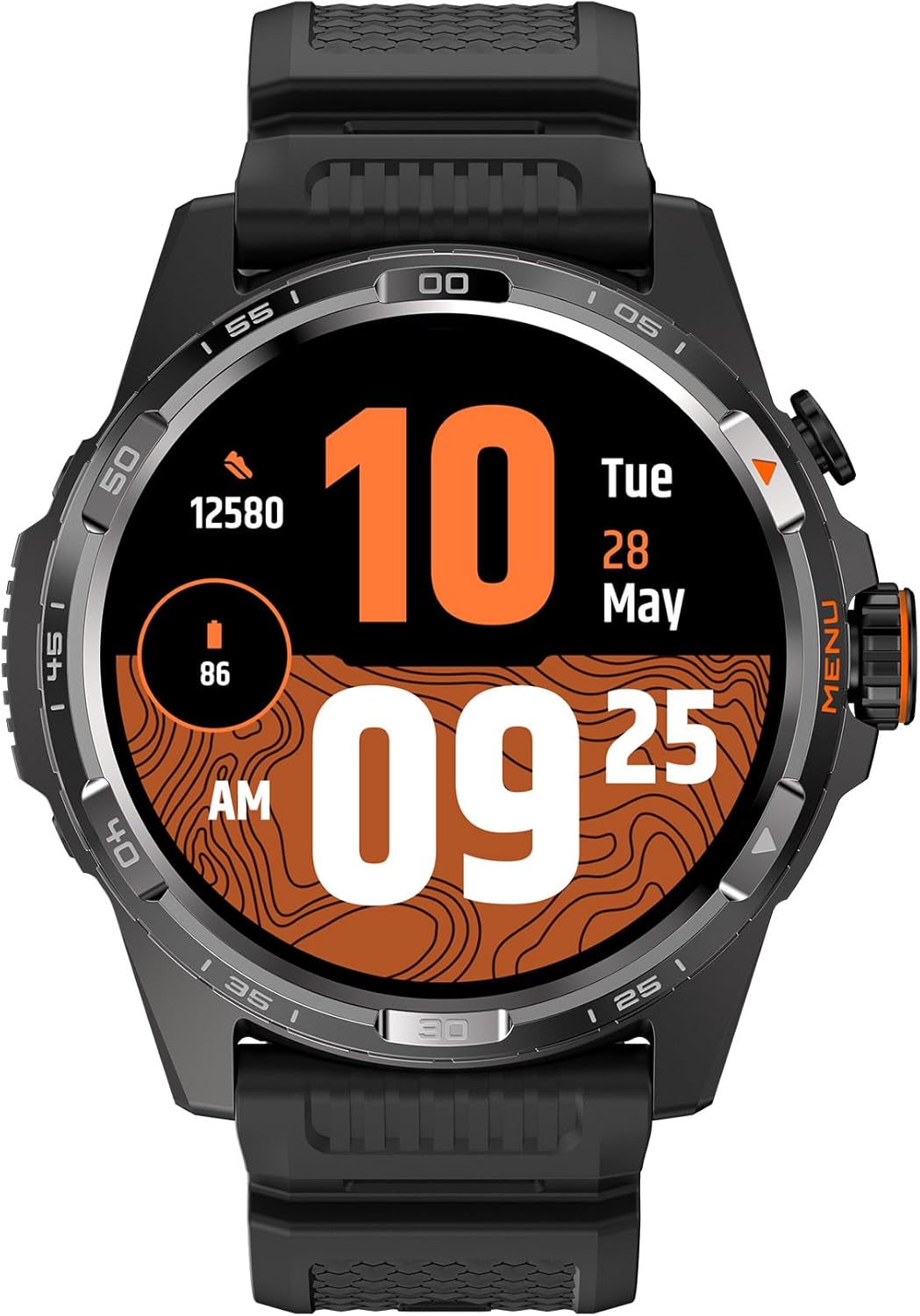 Ticwatch Atlas - Best Smartwatch 2025 - Snapdragon W5+ Gen 1 - 45 Day Battery