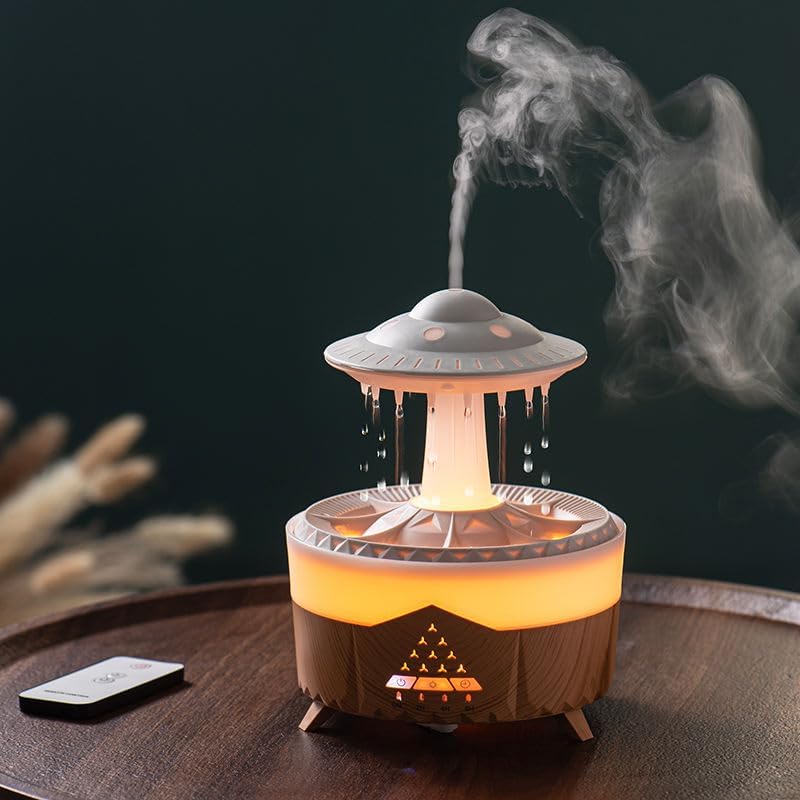 UFO - RGB Humidifier + Aroma Diffuser - REMOTE - 300 ML