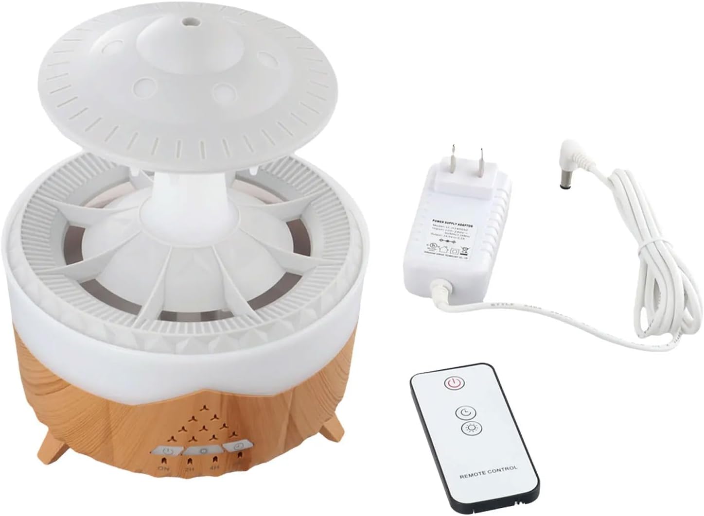 UFO - RGB Humidifier + Aroma Diffuser - REMOTE - 300 ML