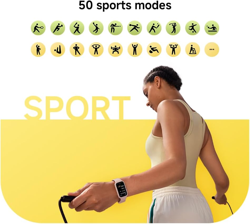 Xiaomi Mi Band 9 Active - Allergy Friendly - Best Health Tracking 2025 - NO METAL