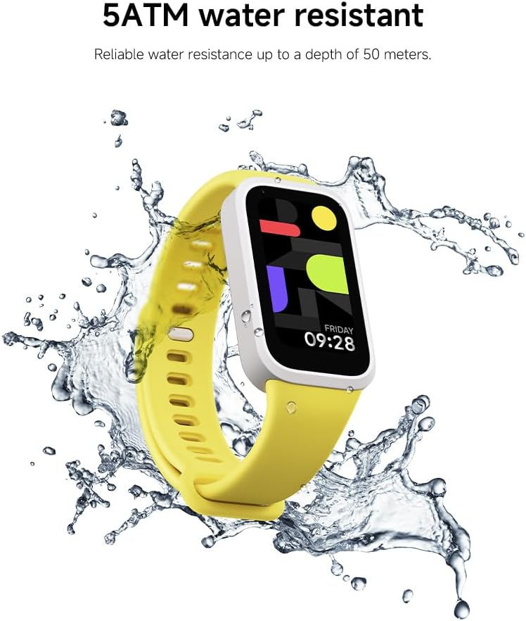 Xiaomi Mi Band 9 Active - Allergy Friendly - Best Health Tracking 2025 - NO METAL